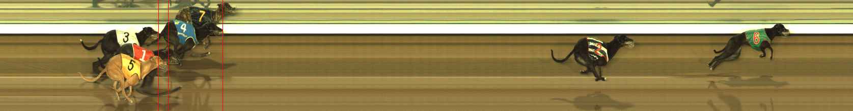 Race result finish photo